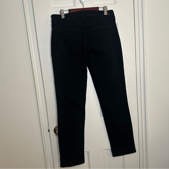 Paige Rianne Black High Waisted Chinos Pants Jeans Size 26 Straight Leg Office - Picture 4 of 7